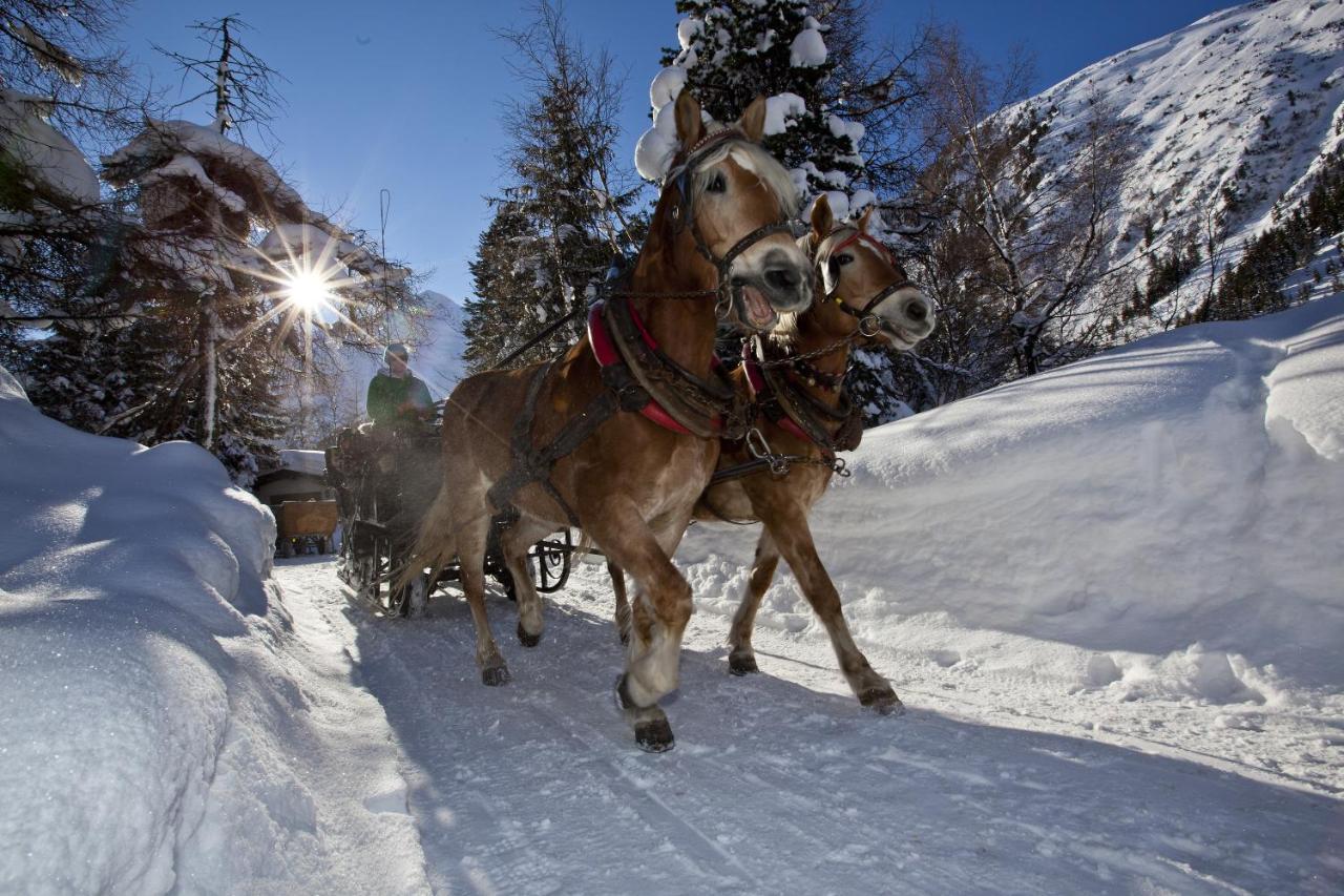 Ferienwohnung Alpenliebe Pitztal St. Leonhard im Pitztal Exterior foto