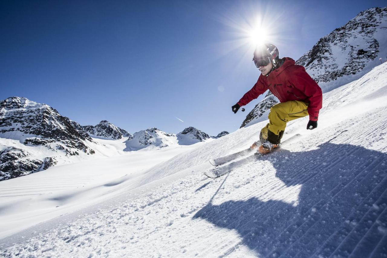 Ferienwohnung Alpenliebe Pitztal St. Leonhard im Pitztal Exterior foto